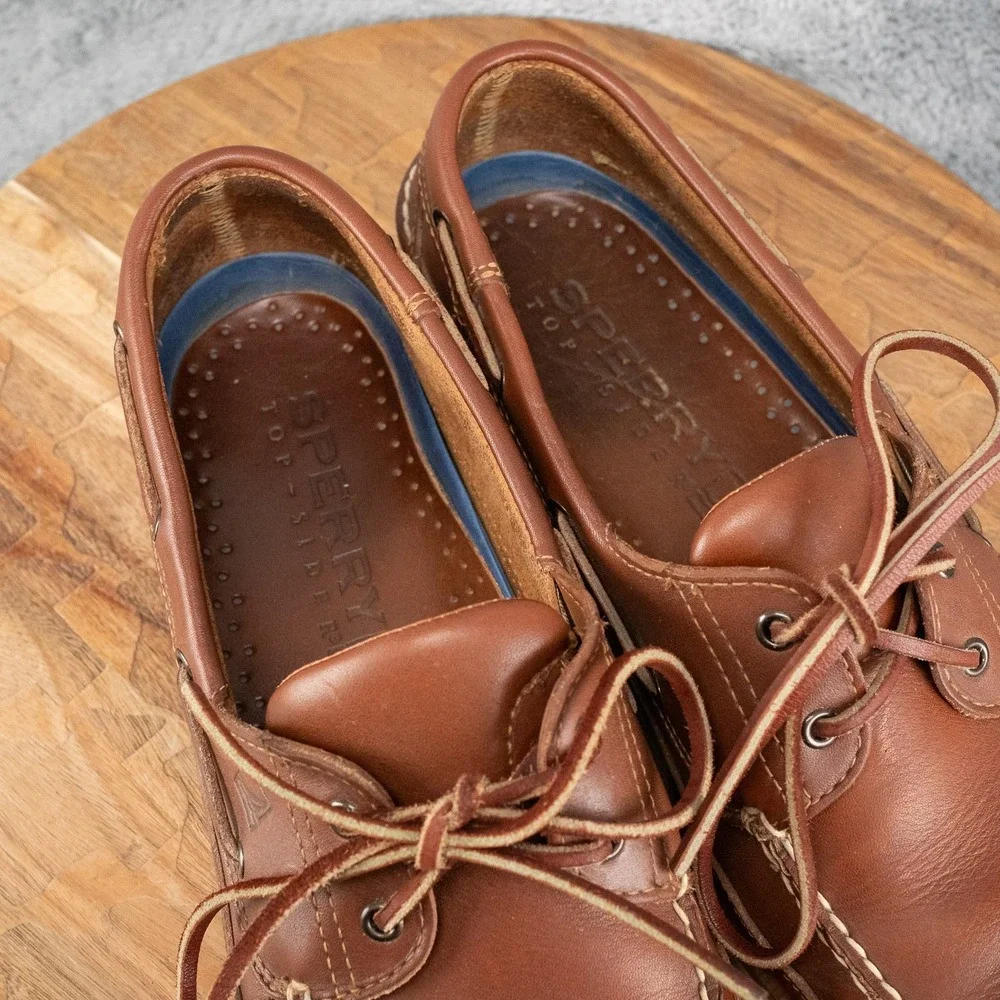 Sperry Authentic Original Boat Shoe Tan/Gum  Men's 12 M